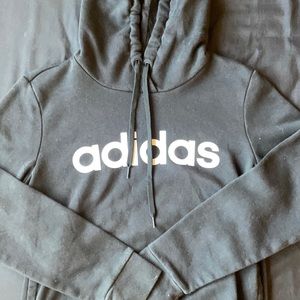 black adidas hoodie